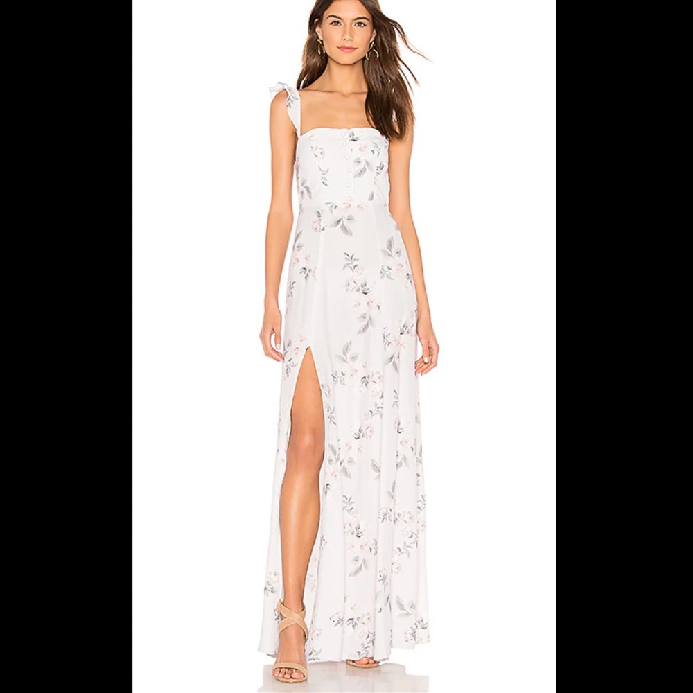 FLYNN SKYE Bardot maxi dress